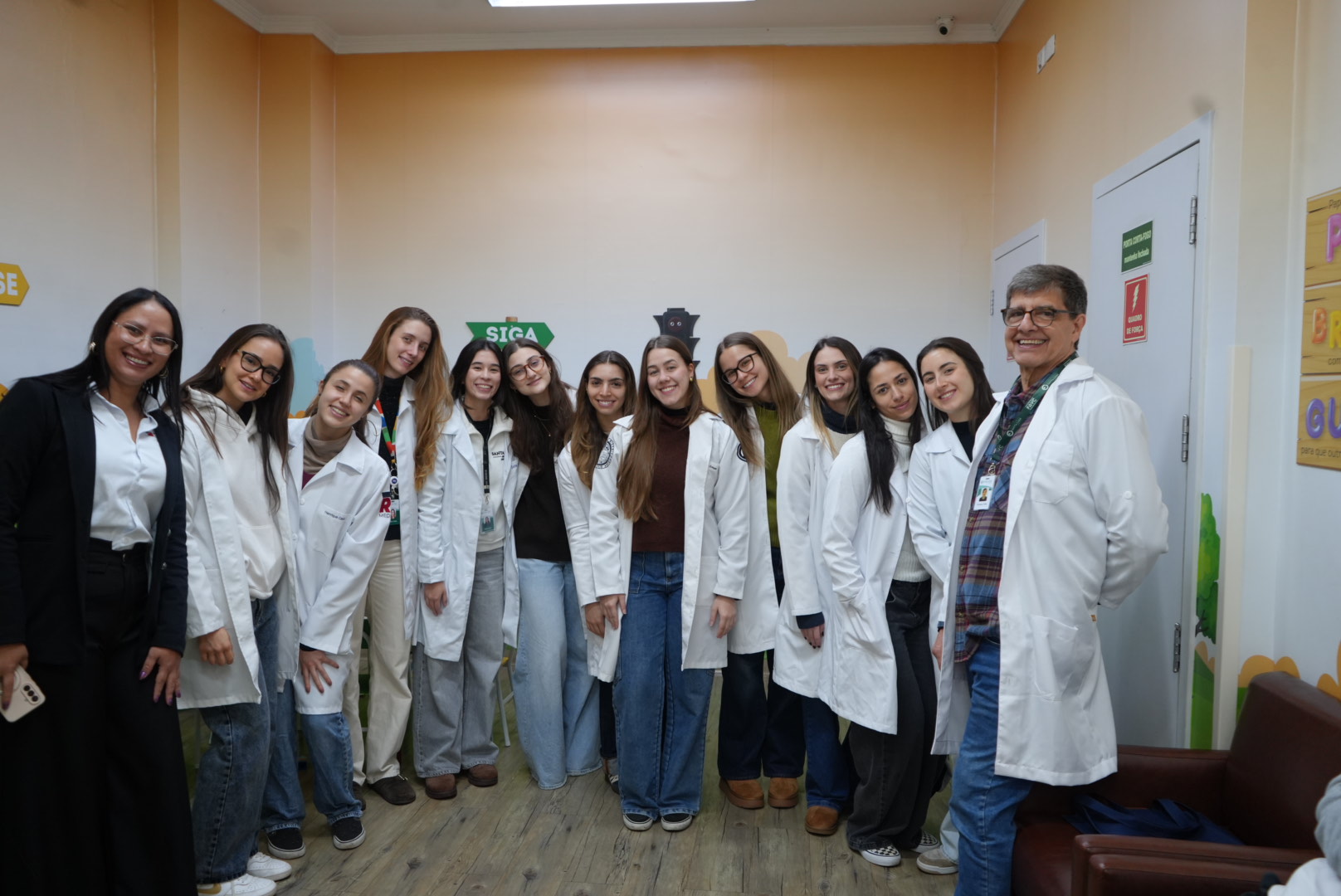 DSC02467 De volta às origens: Clínica Fares recebe estudantes de Medicina da Santa Casa para imersão prática