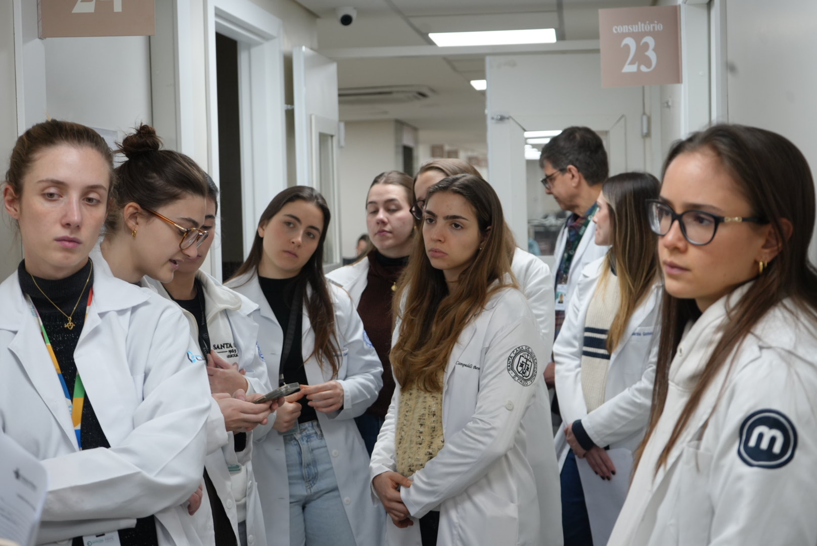 DSC02471 De volta às origens: Clínica Fares recebe estudantes de Medicina da Santa Casa para imersão prática