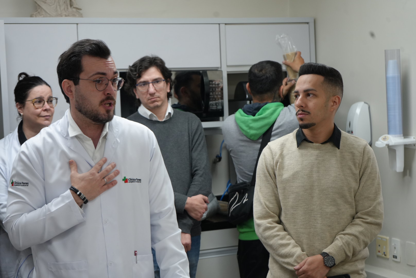 DSC02475 De volta às origens: Clínica Fares recebe estudantes de Medicina da Santa Casa para imersão prática